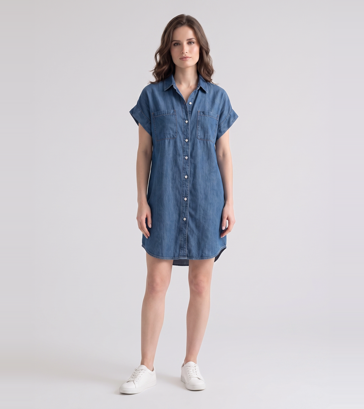 Relaxed Denim Dress