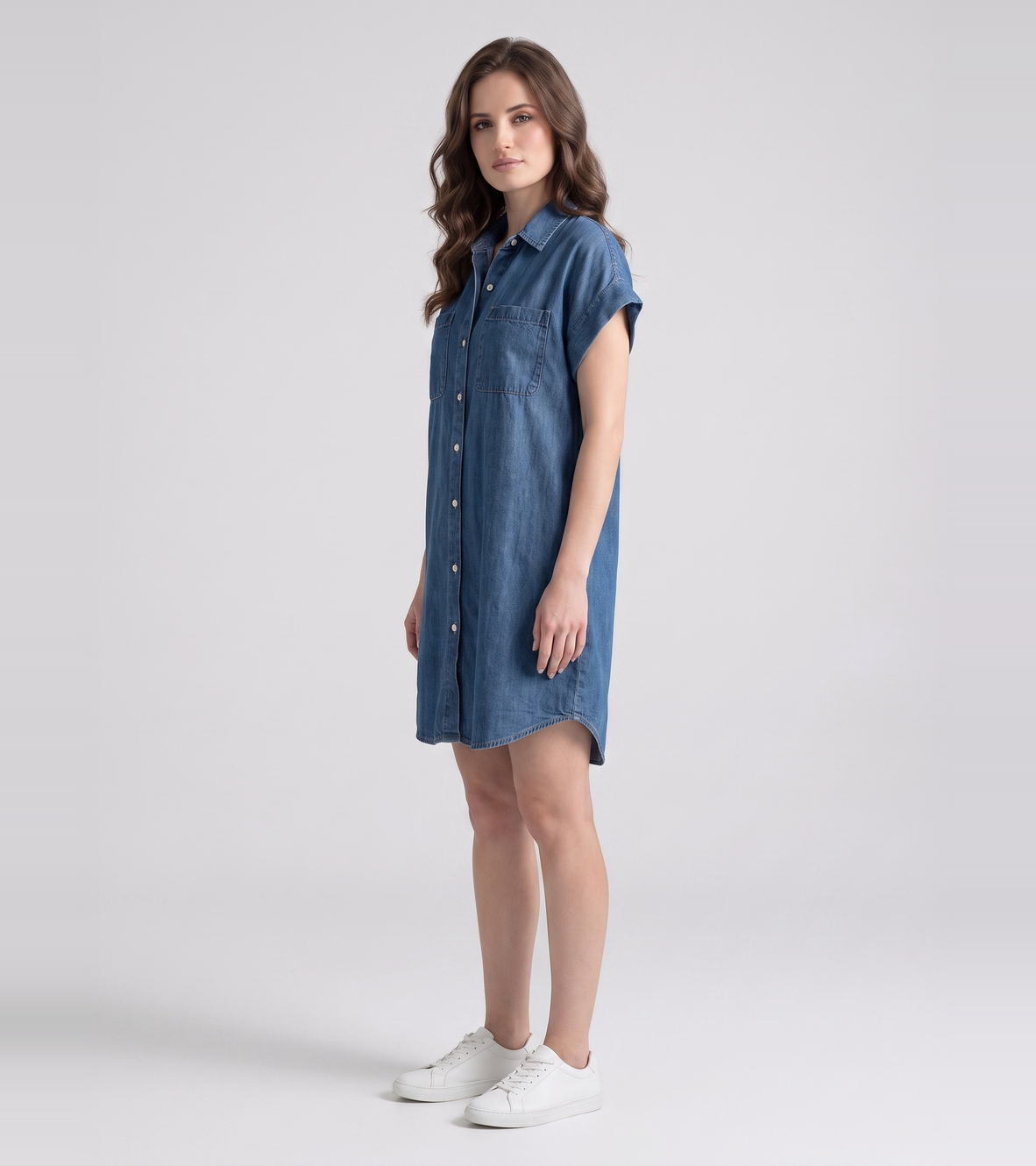 Relaxed Denim Dress