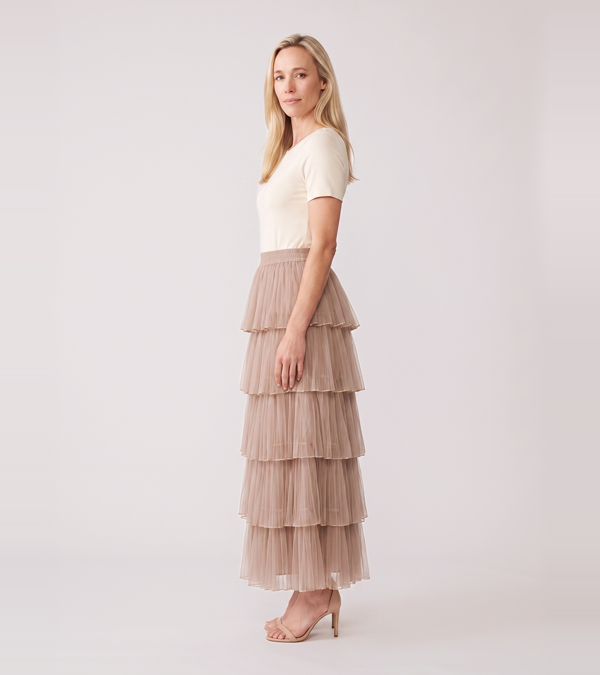 Layered Tulle Skirt
