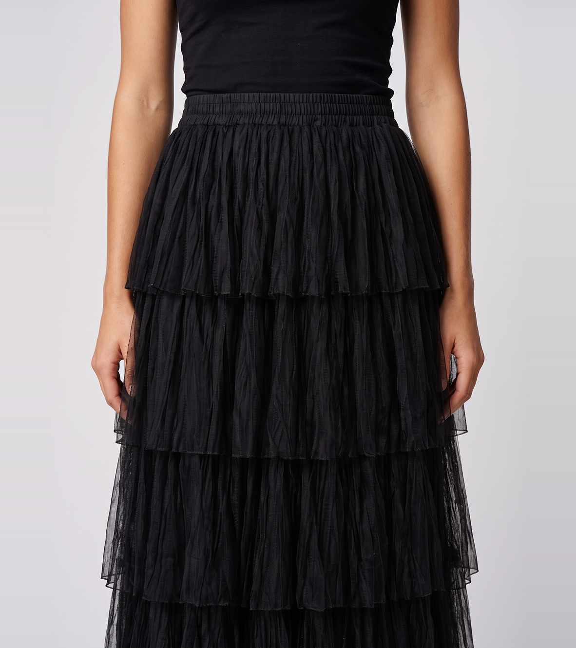Layered Tulle Skirt
