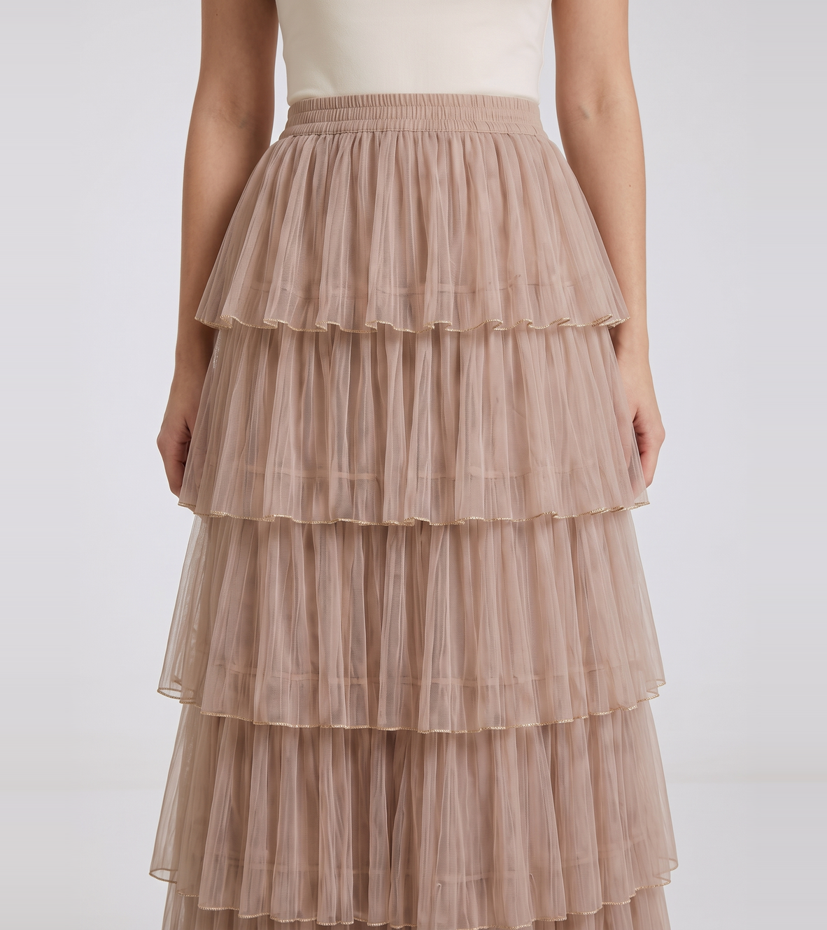Layered Tulle Skirt