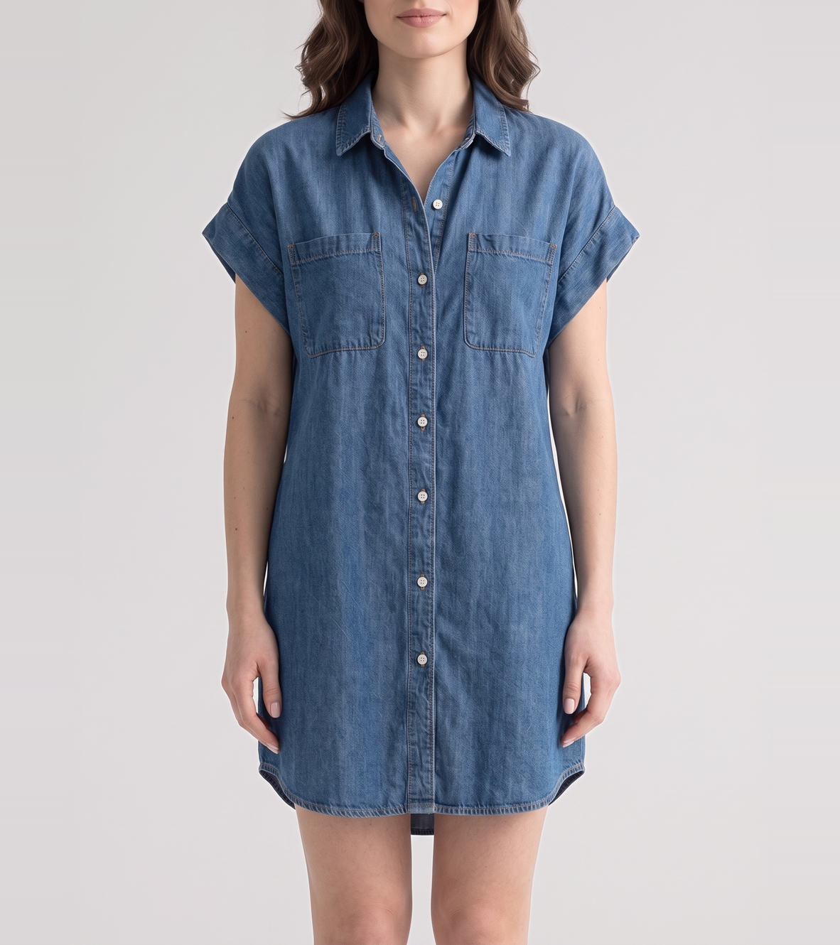 Relaxed Denim Dress