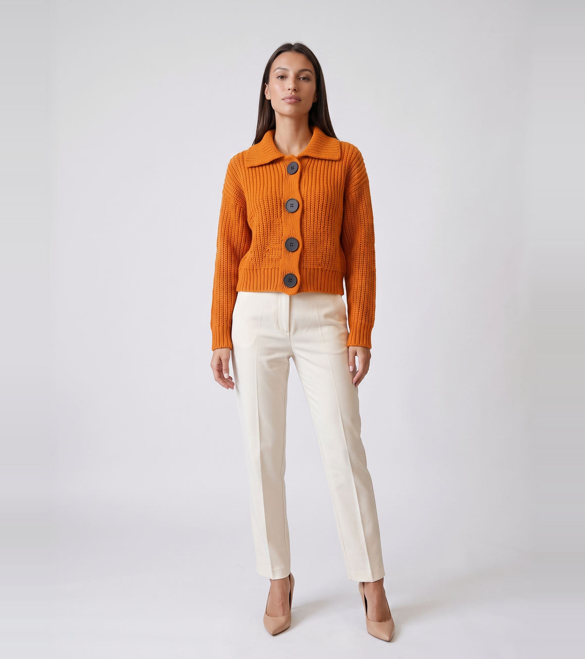 Button Knit Cardigan