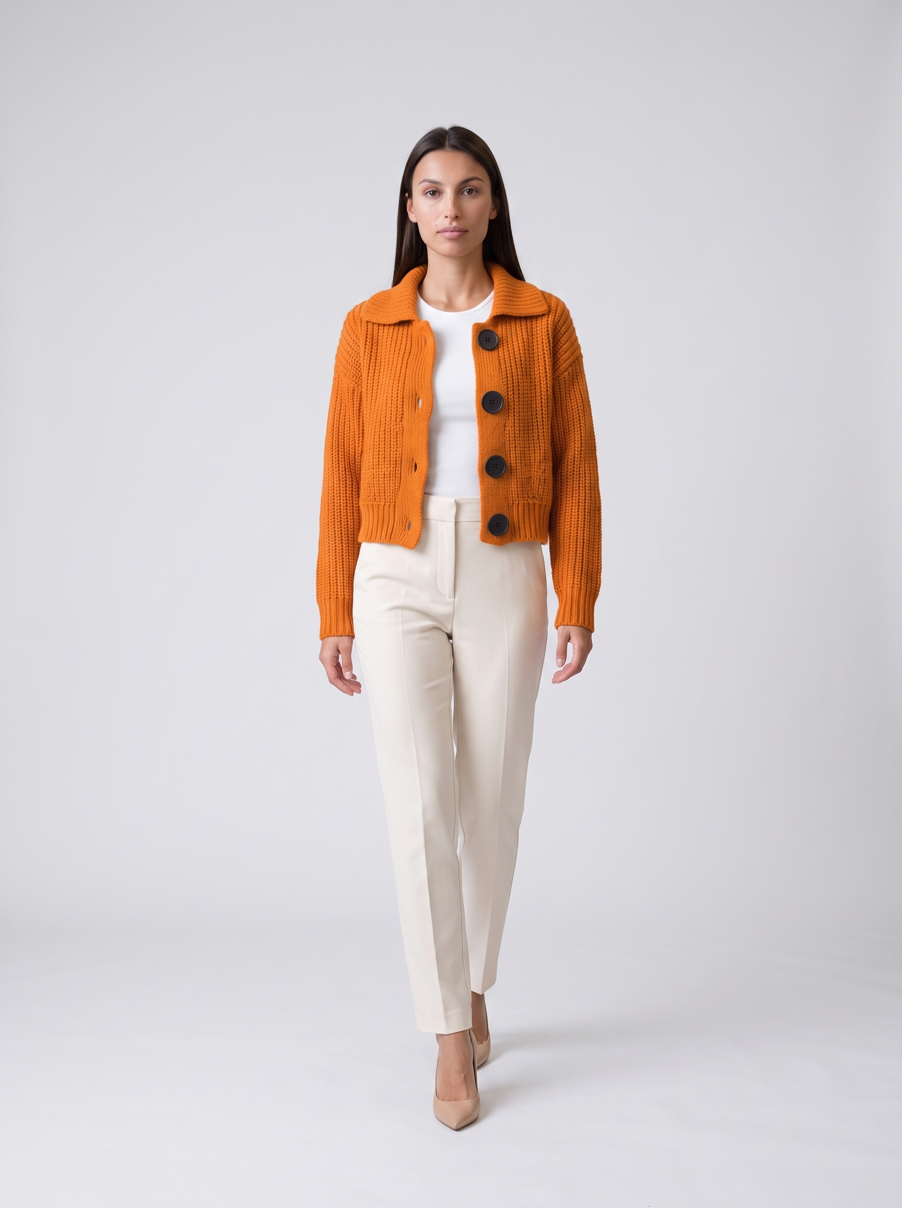 Button Knit Cardigan